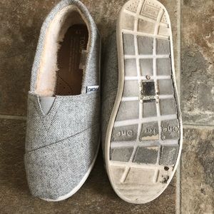 Tom’s cold weather canvas slides
